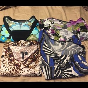 Bundle of women’s size “small” shirts/dress